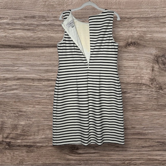 J. Howard Striped Sleeveless Knee-Length Dress - Picture 3 of 5